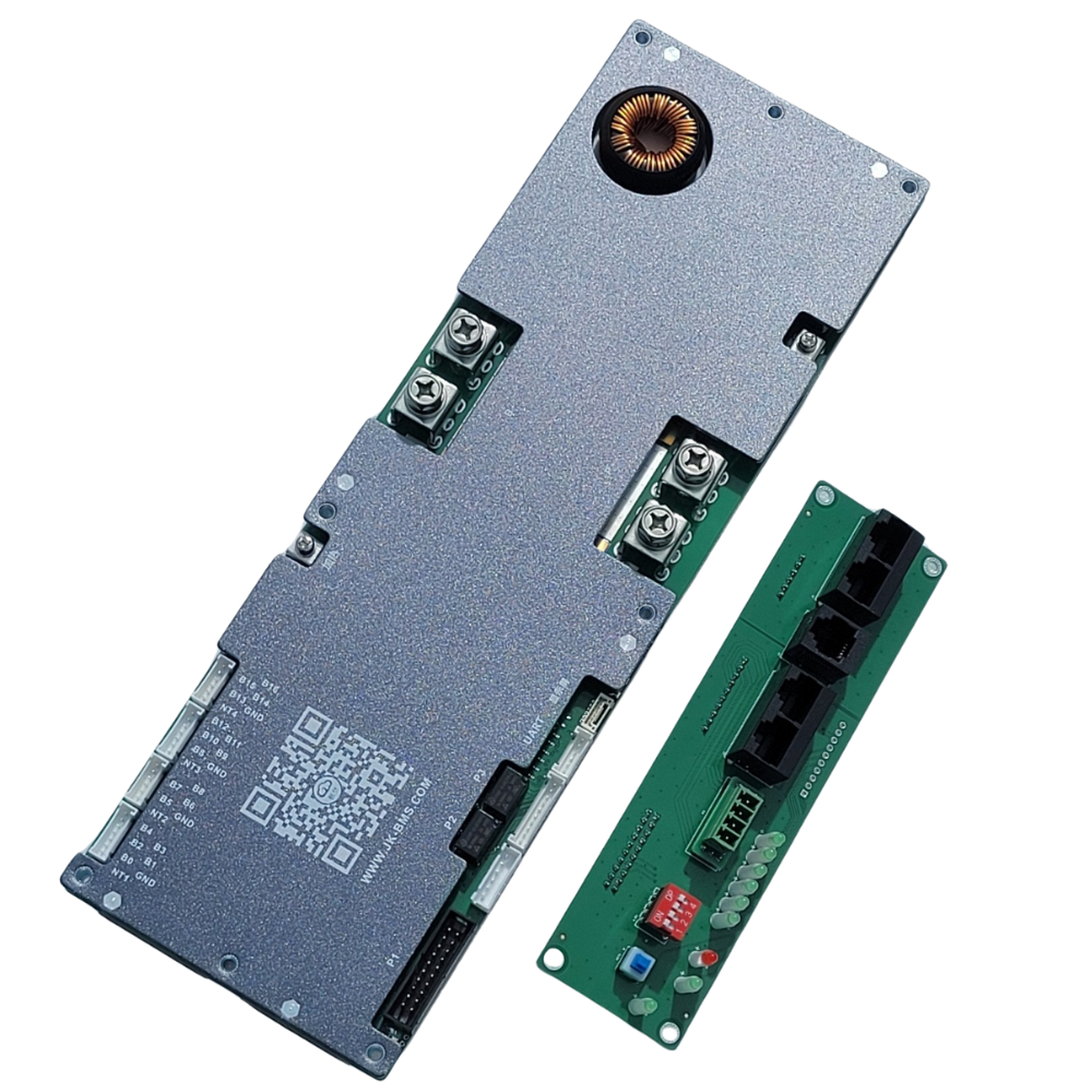 Moduł BMS JK Inverter Li-Ion-LiFePO4 7S-16S 150A V19 zestaw do banku energii