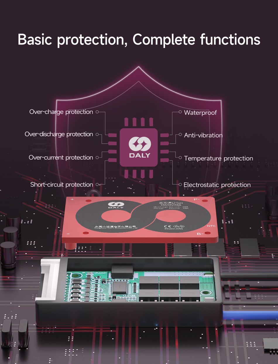 BMS module Li-Ion 6S 15A T G-Series Standard - Image 4