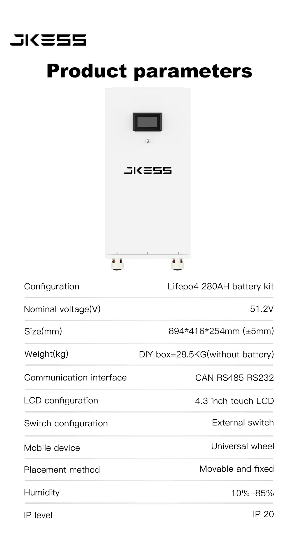 15kWh Energy Storage Enclosure – JKESS - Image 9