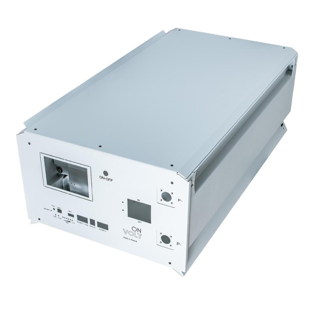 Obudowa do magazynu energii pozioma 15kWh+BMS 100A+LCD+Zestaw poł. podw. klemy - obrazek 2