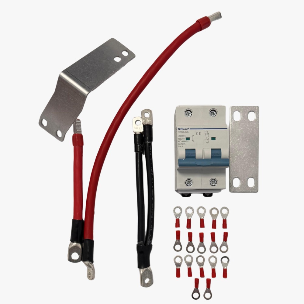 Obudowa do magazynu energii pozioma 15kWh+BMS 100A+LCD+Zestaw poł. podw. klemy - obrazek 3