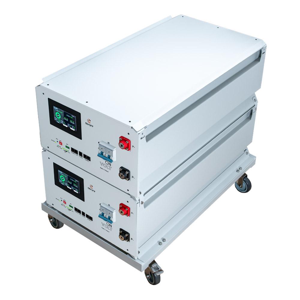 Obudowa do magazynu energii pozioma 15kWh+BMS 100A+LCD+Zestaw poł. podw. klemy - obrazek 6