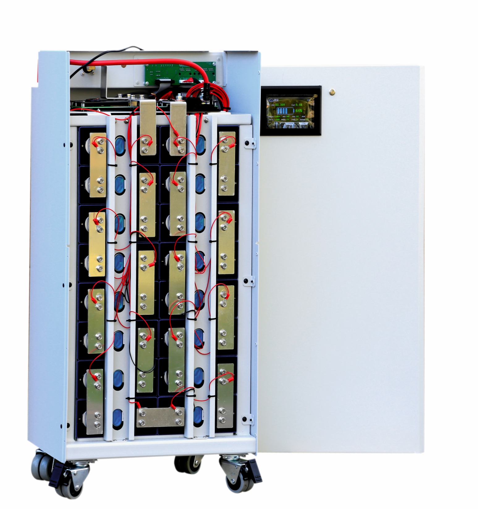 Zestaw do budowy magazynu energii 17kWh z BMS 200A B2 z LCD z ogniwami 314Ah - obrazek 4