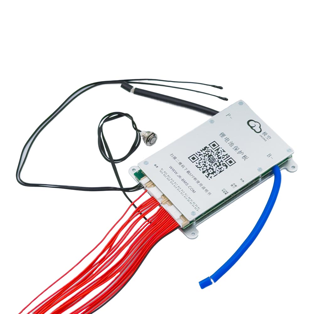 Moduł BMS JK Smart Li-Ion-LiFePO4 7S-20S 80A BAL 0.6A RS485 Programowalny z obsługą Bluetooth i aplikacji